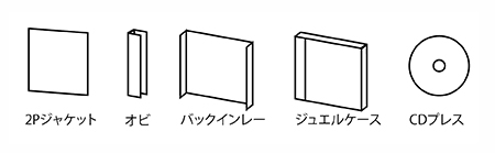 2Pジュエルケース