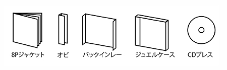 8Pジュエルケース